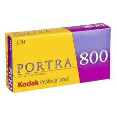 <h5>Kodak Portra 800</h5>
The Kodak Portra 800 Colour Film / 120 is a colour negative film great for portraits, fashion and commercial shoots. The film delivers superb performance both on-location and in a studio setting. Advanced emulsion technology provides sharp imaging, beautiful neutral skin tones and a finer grain than ever, making for excellent scanned colour reproductions.<br>
Available formats: 35mm, and 120 <h5>Kodak Portra 800</h5>
The Kodak Portra 800 Colour Film / 120 is a colour negative film great for portraits, fashion and commercial shoots. The film delivers superb performance both on-location and in a studio setting. Advanced emulsion technology provides sharp imaging, beautiful neutral skin tones and a finer grain than ever, making for excellent scanned colour reproductions.<br>
Available formats: 35mm, and 120